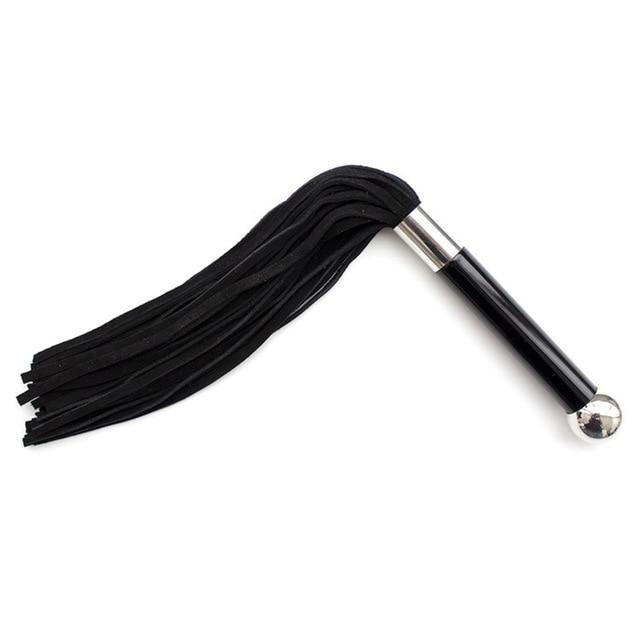 Leather Flogger Spanking Whip Impact Play   Kink Floggers