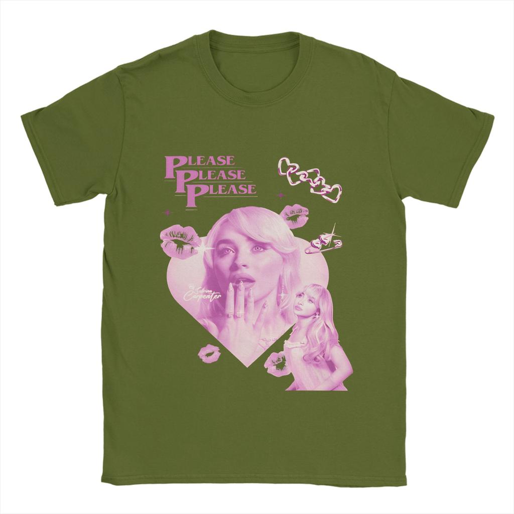 Sabrina Carpenters   T-Shirt Summer  Cotton T Shirts For Men Leisure Casual Tee Shirt Short Sleeve Y2K Funny Tees