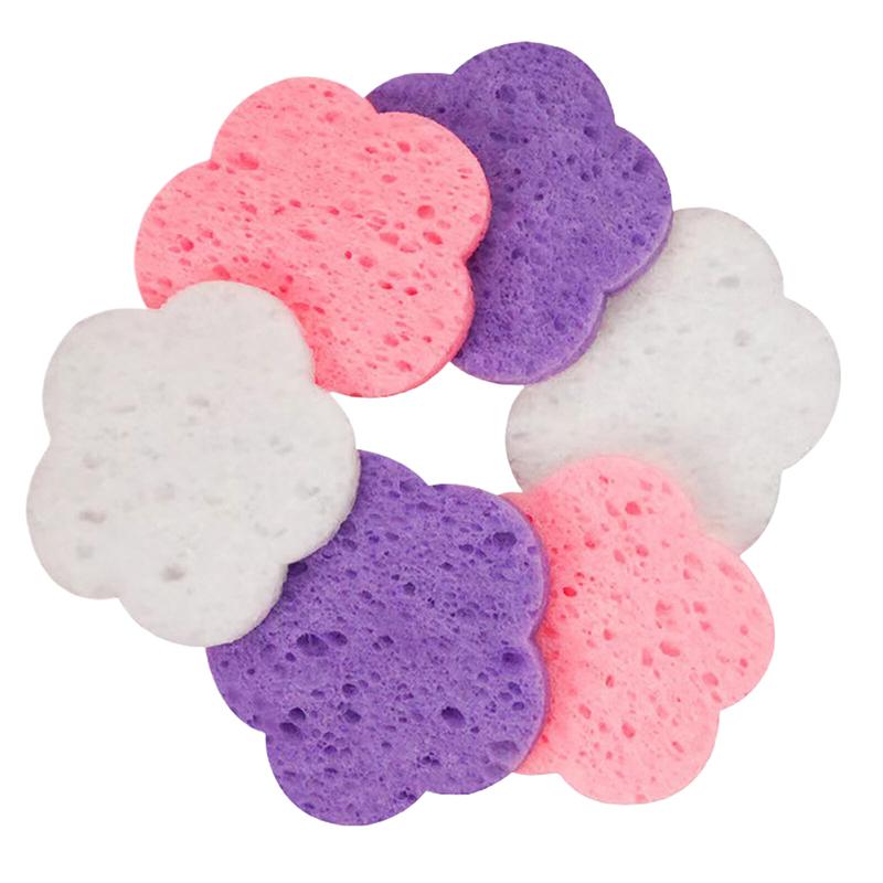 20Pcs/Box Compressed Facial Sponges Cosmetic Hydrotherapy Sponge Spa Face Pads For Daily Cleansing Makeup Removal Exfoliation
