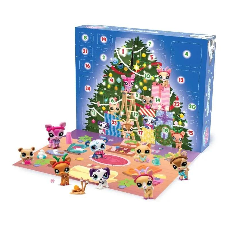 Christmas 2025 New Advent Calendar 24day Little Pet Mystery Figures Surprise Collectible Kidult Toy Girls Boys Kids