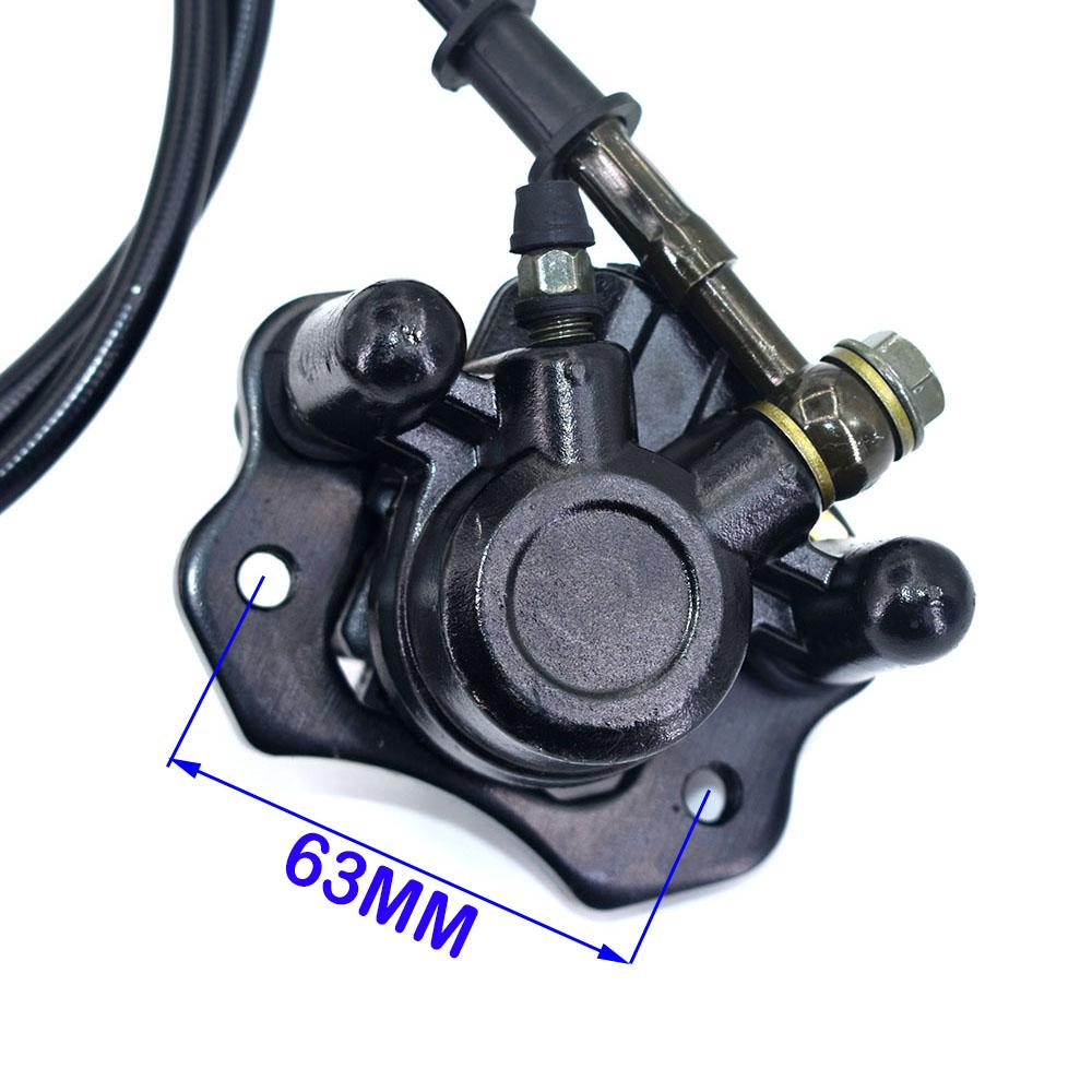 ATV Front Rear Brake Lever Assembly for 50 70 90 110 125 150cc Quad Master Cylinder Caliper Chinese Left Hand Bar Grips