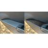 For SEAT Leon MK2 1P Cupra FR 2005—2012 Inner Door Armrest Panel Interior Cover Trim / 3K Carbon Fiber+ Resin / 3mm Anti-Scratch