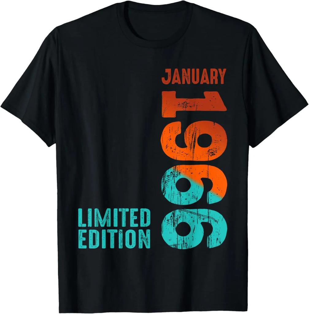 1966 Limited Edition 59 birthday 1966 Men's 59 T-shirt Men's T-shirt Street Trend couple neutral summer street trend top