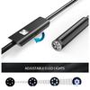 7.0MM TYPE-C Endoscope Camera IP67 Waterproof 6 LEDs Adjustable USB Android Flexible Inspection Borescope Cameras for Phone PC