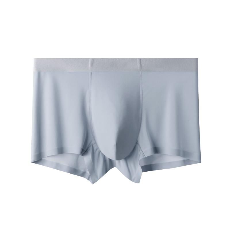 Men s Spring and Summer 7A Antibacterial Soft and Comfortable No Trace Sports Underwear L