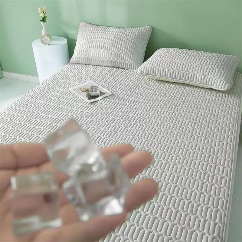 Latex Ice Silk Cooling Mat Three-Piece Set