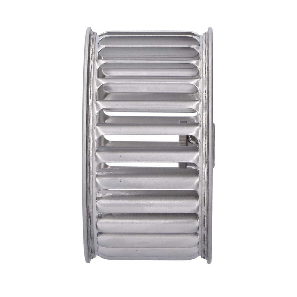 Girante per Ventilatore Centrifugo, Multi-Pala, Lamiera Zincata, Diametro 96mm, Altezza 48mm, Direzione A, Fissaggio a Vite, Compatibile con Radiatore, Desktop,