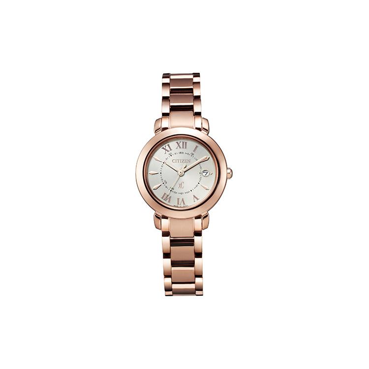

CITIZEN 50m Water Resistant Light Powered Quartz Movement Titanium Strap Watch Women s Watch ES9442-55A Rose Gold Strap