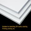 A4 White Cardstock & A3 Business Card Paper - Thick 180g/350g for DIY, Painting, Art Projects