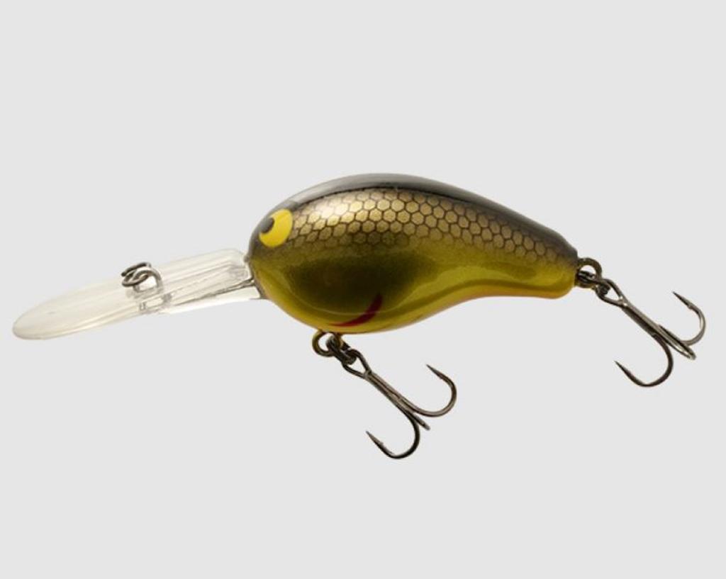 Jackall Geronimo Chico 44 Wood Floating Lure Gold & Black (3053)