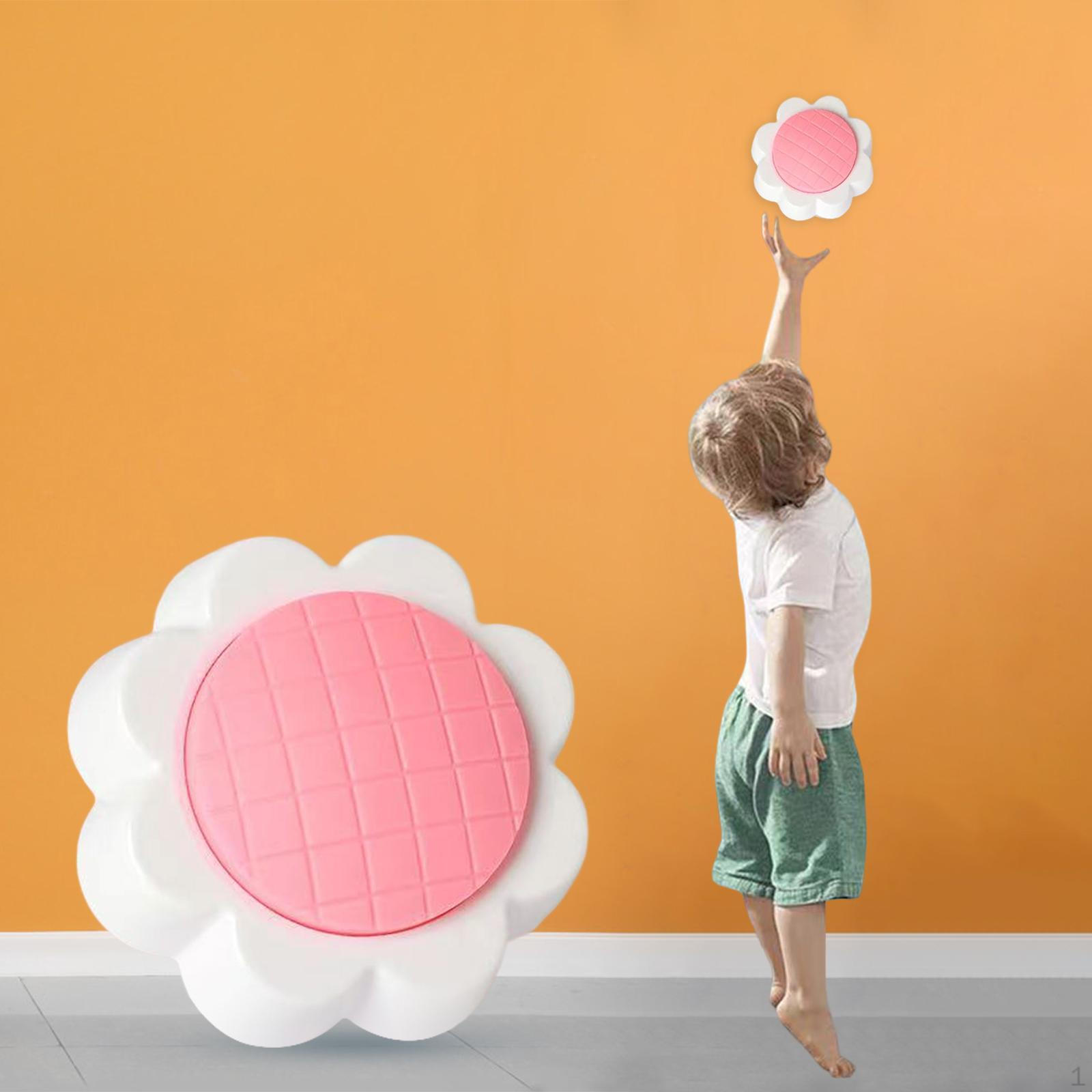 Training Equipment, Adjustable Battery Powered Parent Child Interactive Toy Height Touch Device for Pink Without Sticker