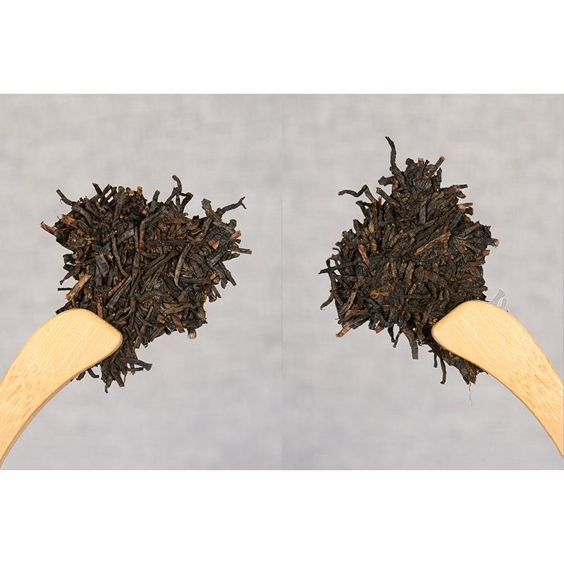 250g Herbata z pędów bambusa z łupinami Herbata Yunnan Pu'er Starsza herbata z kością Organiczna czarna herbata