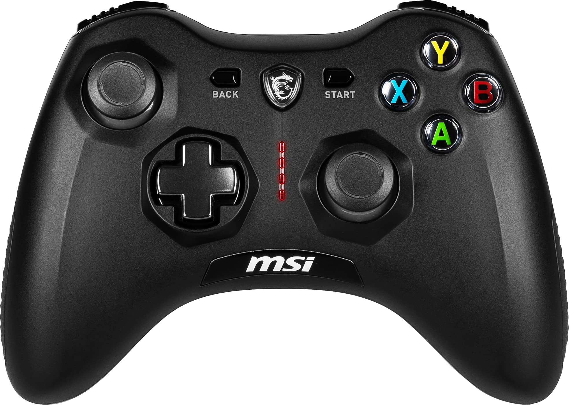 

Контролер msi MSI Gamepad FORCE GC30 V2 BLACK Знімний дротовий/бездротовий D-pad KB604 чорний