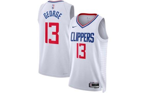 Nike NBA Team Logo Print Jersey Fan Edition 2022-2023 Limited Release XL белый