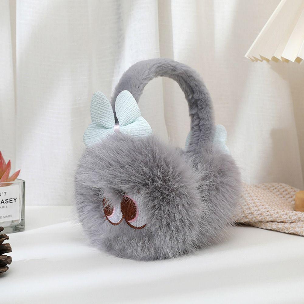 Thickened Foldable Earmuffs Cold Protection Faux Fur Ear-Muffs  For Women Men Outdoor