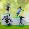 Anime Blue Prison Character Figurine Soccer Boy Makoto Nagi Figurine PVC Model Desktop Ornament Figurine Decoration Gift