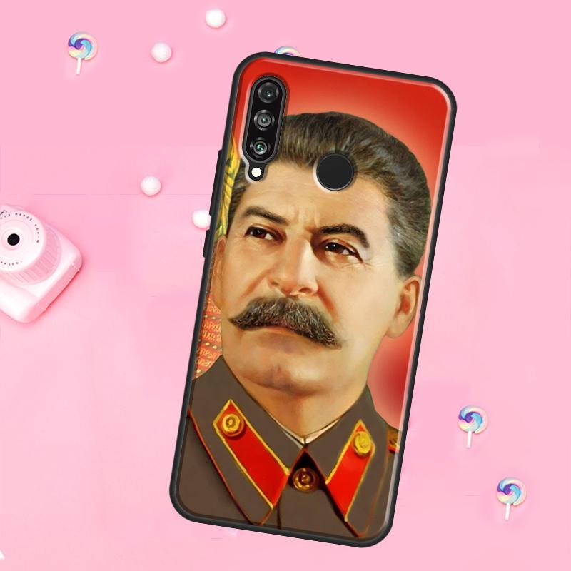 Russian Commander Stalin For Huawei Nova 12i 7i 8i 11i 12s Y73 Y70 Y90 Y60 Y72 Y61 Y91 9 10 SE P30 Pro P40 Lite Case
