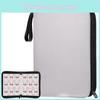 Nine Multi Color Grids Card Binder Holder Collection Book Loose Collectors Leaf