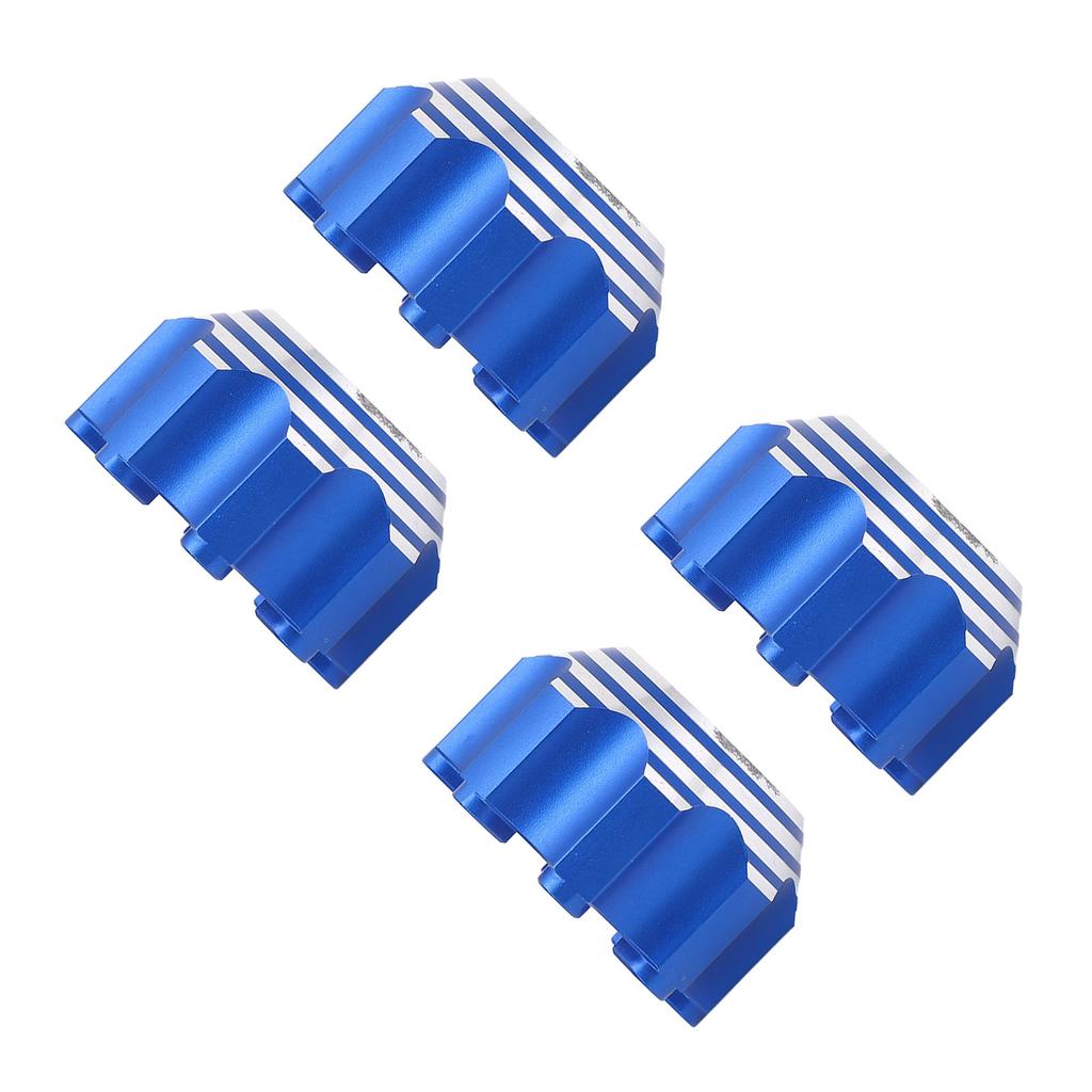 4 stücke 8x32 zu 17mm Hex Adapter für 8x32 3,8 in Räder Elektrische Auto Lkw Option Teile aluminium Legierung