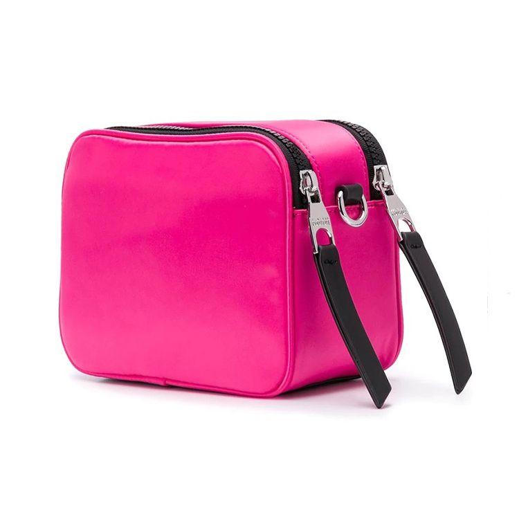 Versace Jeans Couture Logo Polyester Single Shoulder Crossbody Bag Women bags Magenta E1VVBBT1-71420-401