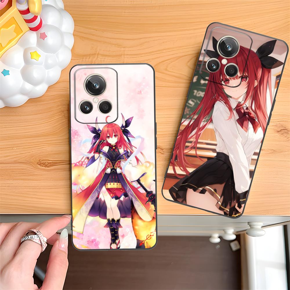 Date a Live Kotori Itsuka TPU Mobile Phone Case for Realme 15 14 13 12 11 10 9 Pro Plus T i Lite 5G Colorful Printing Cover