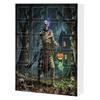Advent 24-day Countdown Calendar Halloween Countdown 24 Days Acrylic Pendant Series Calendar Blind