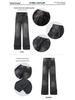 Xxbro Herren Amerikanische High Street Gewaschene Bambus-Baumwolle Schlaghose mit weitem Bein