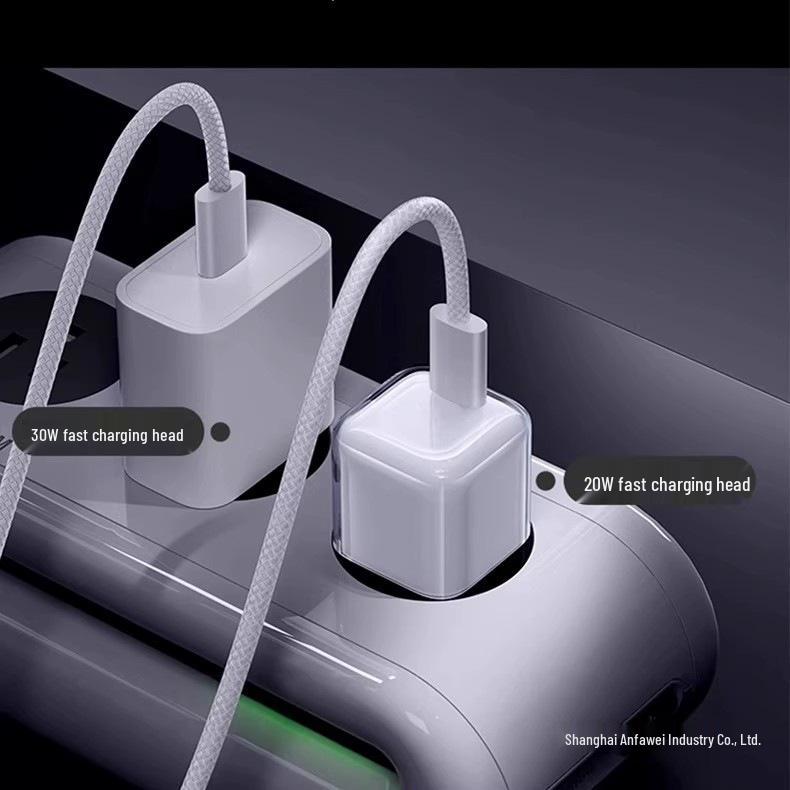 Slim 30W Apple Charger for iPhone 15 Pro/Pro Max with PD Fast Charging