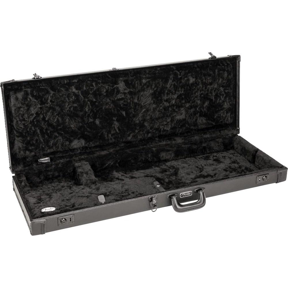 Electric Guitar Hard Case for Strat/Tele - Classic Series Wood, Blackout