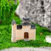 9pcs/set Retor Mini Old City Gate Decorative Ancient House Archway  Fairy Garden