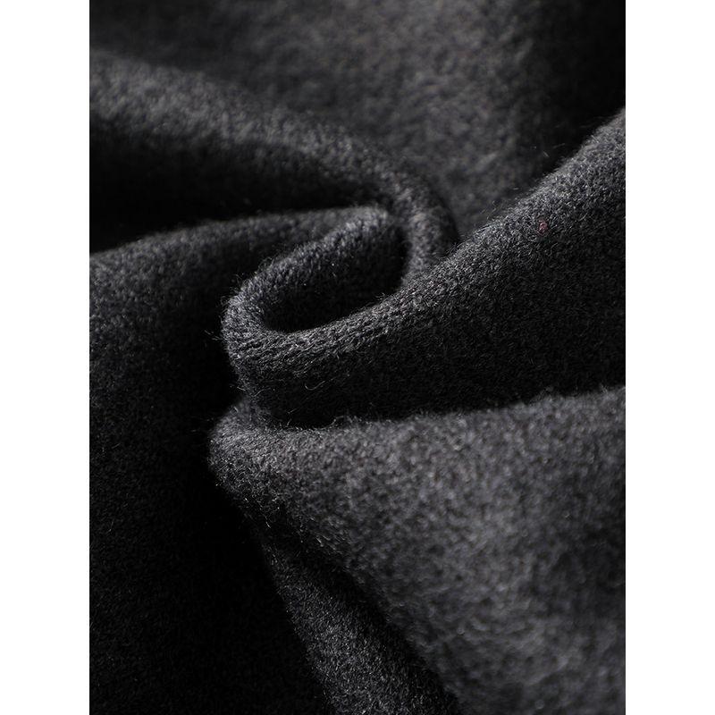 American Retro Cardigan Sweater Men's Autumn and Winter Thickening Stand Collar Outwear Export Cattle Goods Idle Style Knitwear Jacket