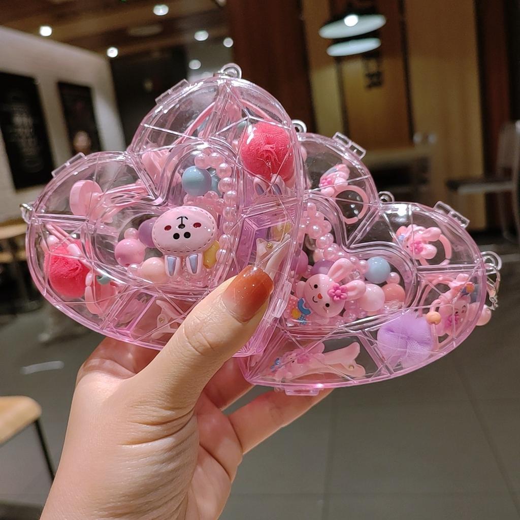 Children's Jewelry, Baby Cartoon Cute Fruit Pendant Bracelet Set, Birthday Gift Box