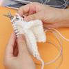 10pcs 80cm Stainless Steel Circular Knitting Needles Set Smooth Knit Comfort Grip for Hats Scarves Sweaters DIY Craft Yarn
