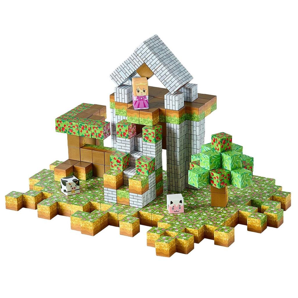 Magnetic Blocks 150 PCS Forest Castle Set STEM Montessori Sensory Toys