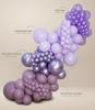 Balony Lateksowe Sempertex, Pastel Dusk Lavender Lawendowy 30Cm, 50Szt.