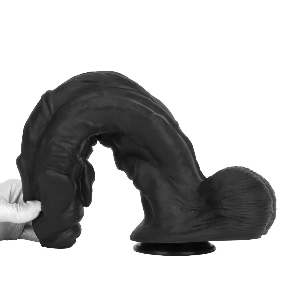 Extra Large Silicone Dildo Anal Dildo Butt Plug Fisting BDSM Gay Sex Toy Big Dick Realistic Penis Strap On Cock