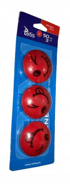 MAGNESY DO T. 50MM/3 CZERWONE JĘZYK TETIS