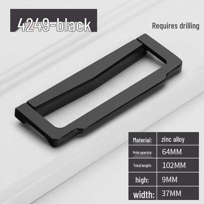 Moderner europäischer Stil, unsichtbarer Schrankgriff ohne Bohren