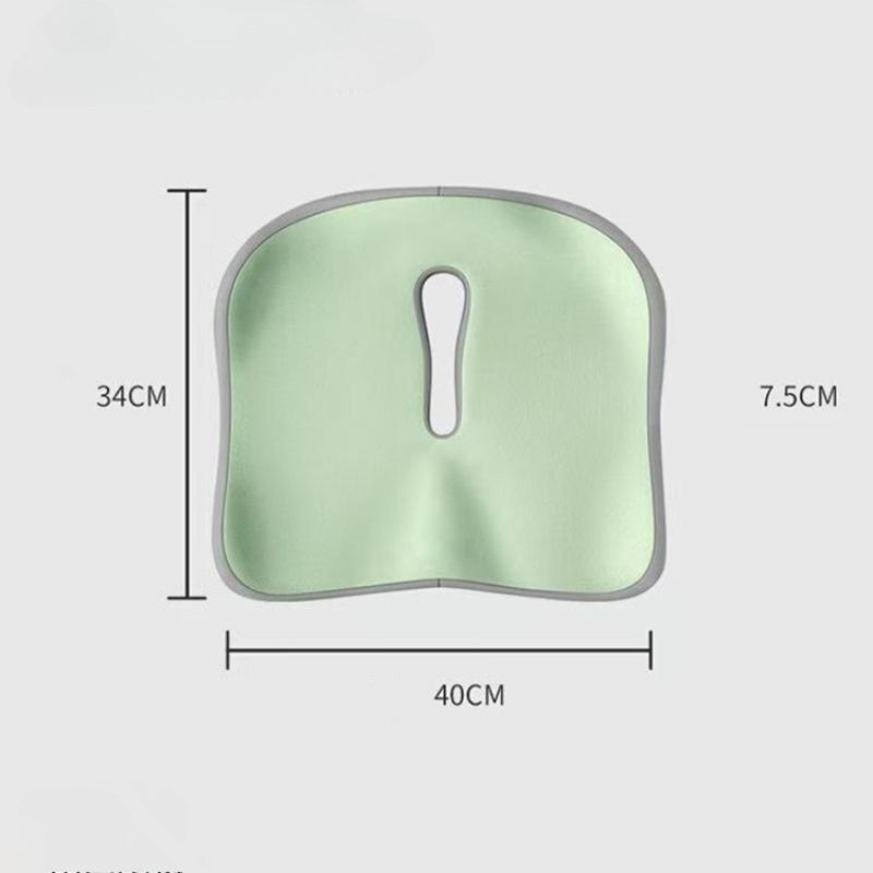 Seat Cushion, Lumbar Support,Breathable Comfortable Sitting Office,Lumbar Cushion Fart Pad,Hip and Waist Protection,Memory Cotton,Sedentary Tool