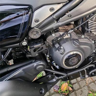 RR-Motorcycle Rear Brake Fluid Reservoir Cover Forcfmoto 450MT 450SR 450NK Motorcycle Accessories