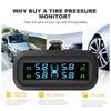 Car Tire Pressure Monitoring System Digital Security Alarm System Intelligent Tire Pressure Alarm System for Vehicle Accessories