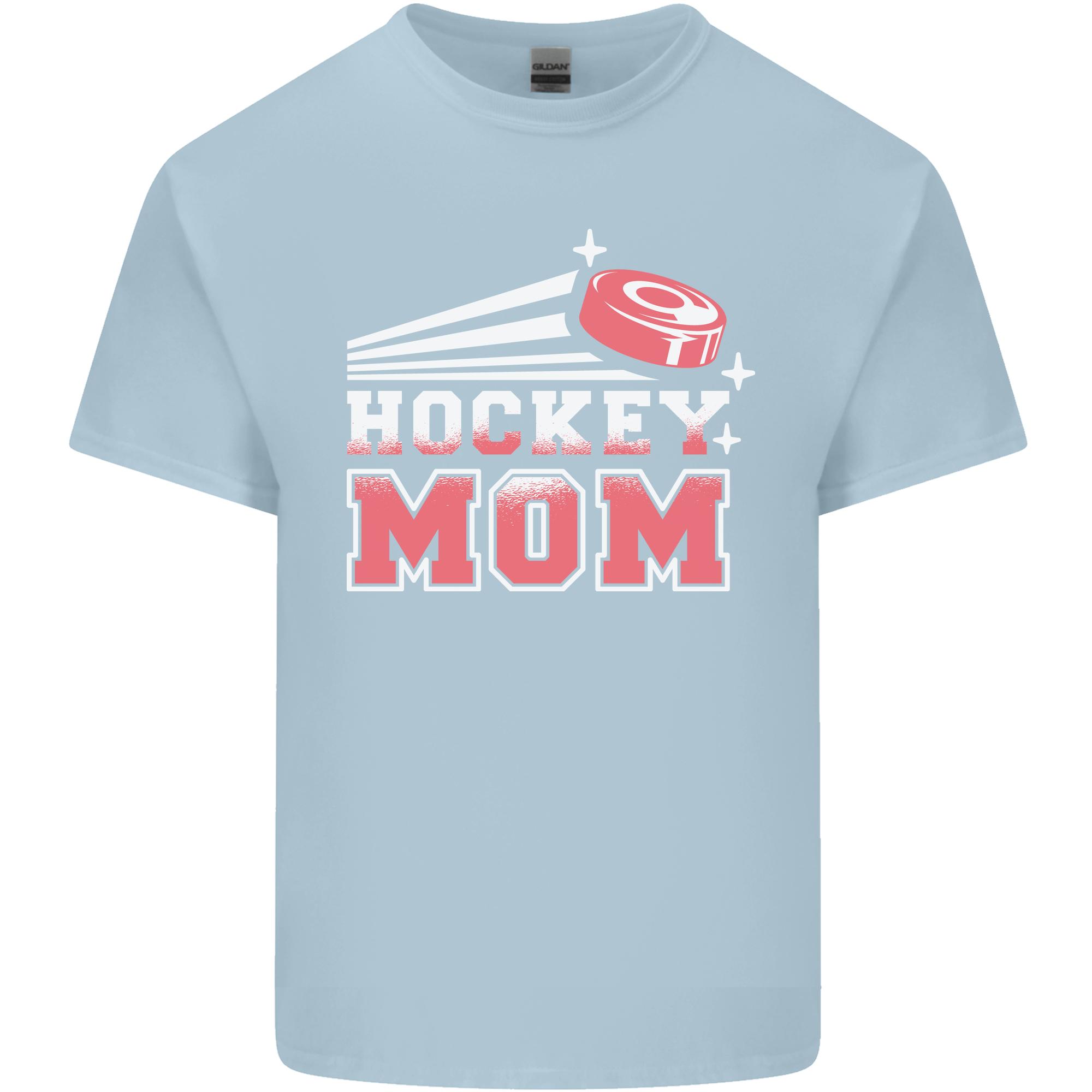 Ice Hockey Mom Mothers Day Unisexs Light Cotton TShirt S