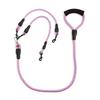 Twin Dog Double Leash (1.5M/Pink Blue)