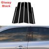 Kohlefaser Auto Fenster B-Säulen Verkleidung Aufkleber Für BMW F30 E46 E90 G20 318i 325i 320i 328i Türsäulen Folien Wrap Auto Zubehör
