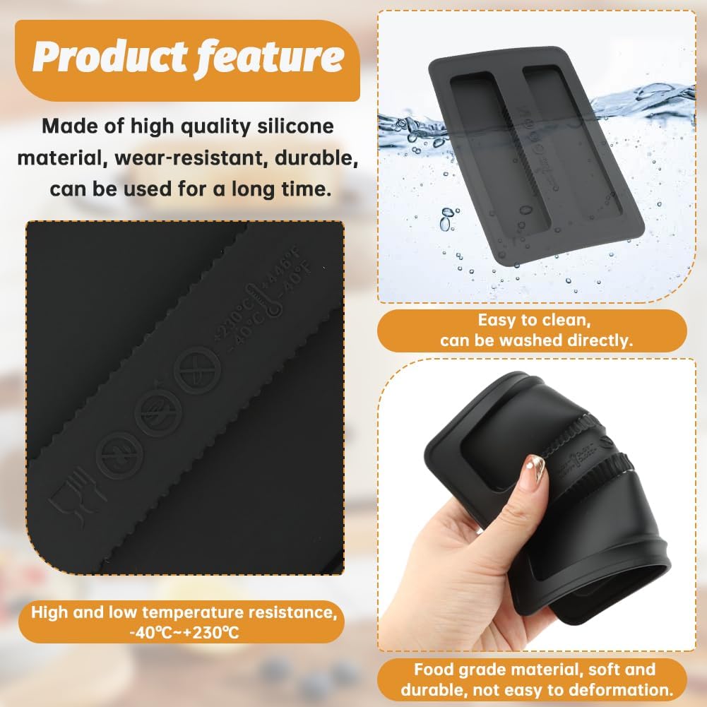 2 Pack Toaster Cover, Silicone Toaster Lid Appliances Top Cover, Universal Bread Machine Cover Kitchen Bread Maker Lid, Sandwich Machine Part