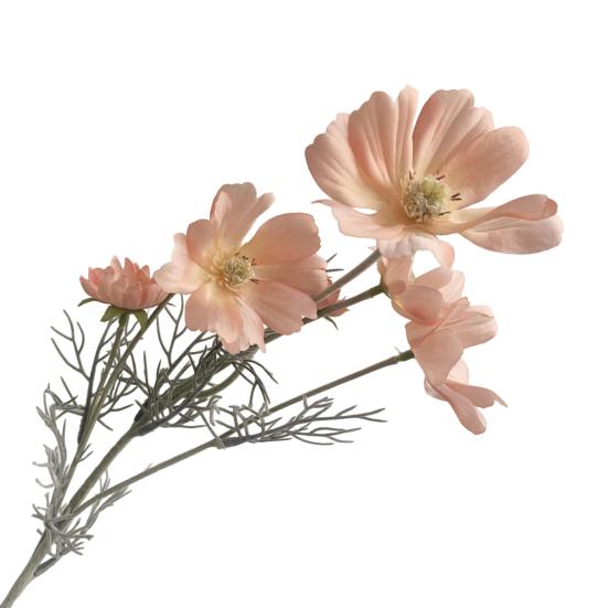 

Artificial Cosmos Bipinnatus Realistic Fake Galsang Flower Stem Home Office Wedding Party Faux Bloom Table Centerpiece Decoration