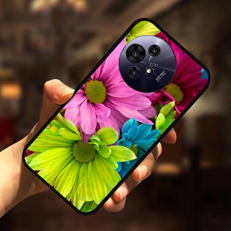 Per Custodia TCL 50 Nxtpaper 5G Lusso Moda Morbido TPU Protettivo Silicone Custodia per Telefono per TCL 50 Pro Nxtpaper 5G Cover Posteriori Coque