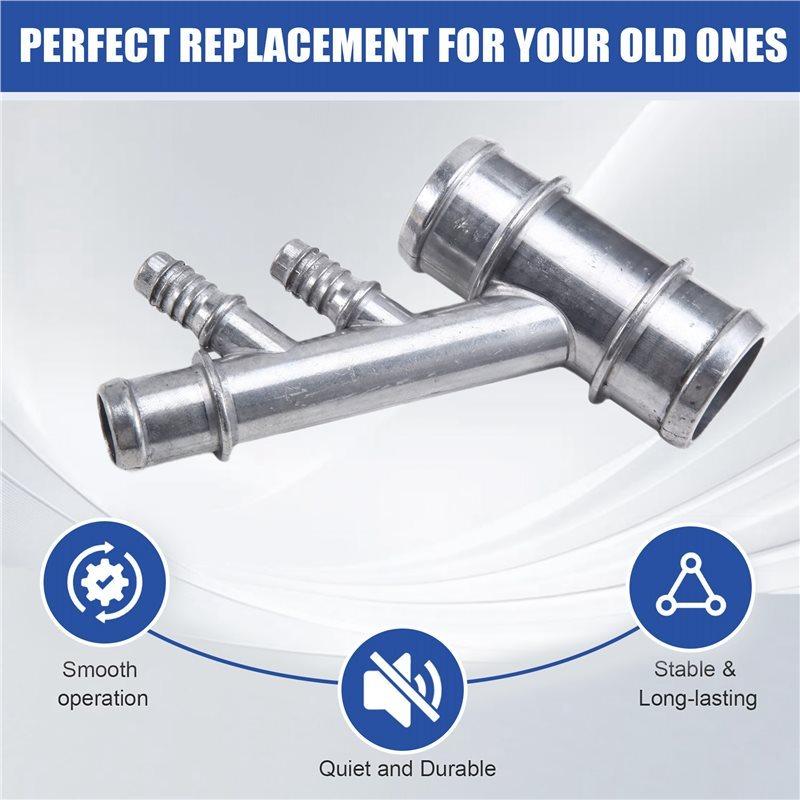 Durable-Aluminum Cooling Water Pipe Joint For LAND ROVER RANGE ROVER SPORT DISCOVERY 4 5 LR034637 LR050854