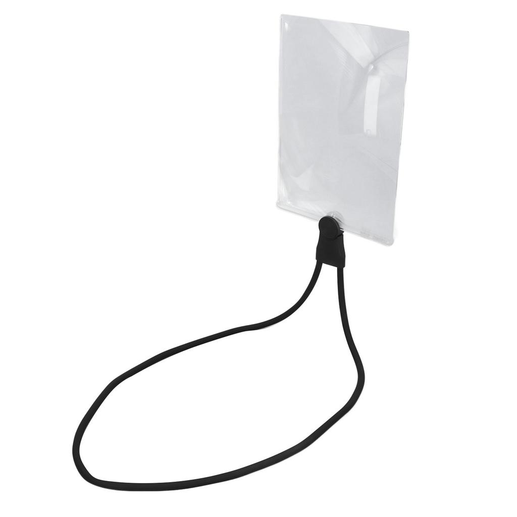 Neck Wear Magnifier 3X Magnification Handheld Desktop Neck Hanging Magnifying Glass Gooseneck High Definition Magnifier For Repair Handicrafts