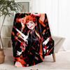 Haikyu Theme Printed Blanket - Perfect for Couch, Bed, Travel & Outdoor Use | Machine Washable, Cozy & Durable.